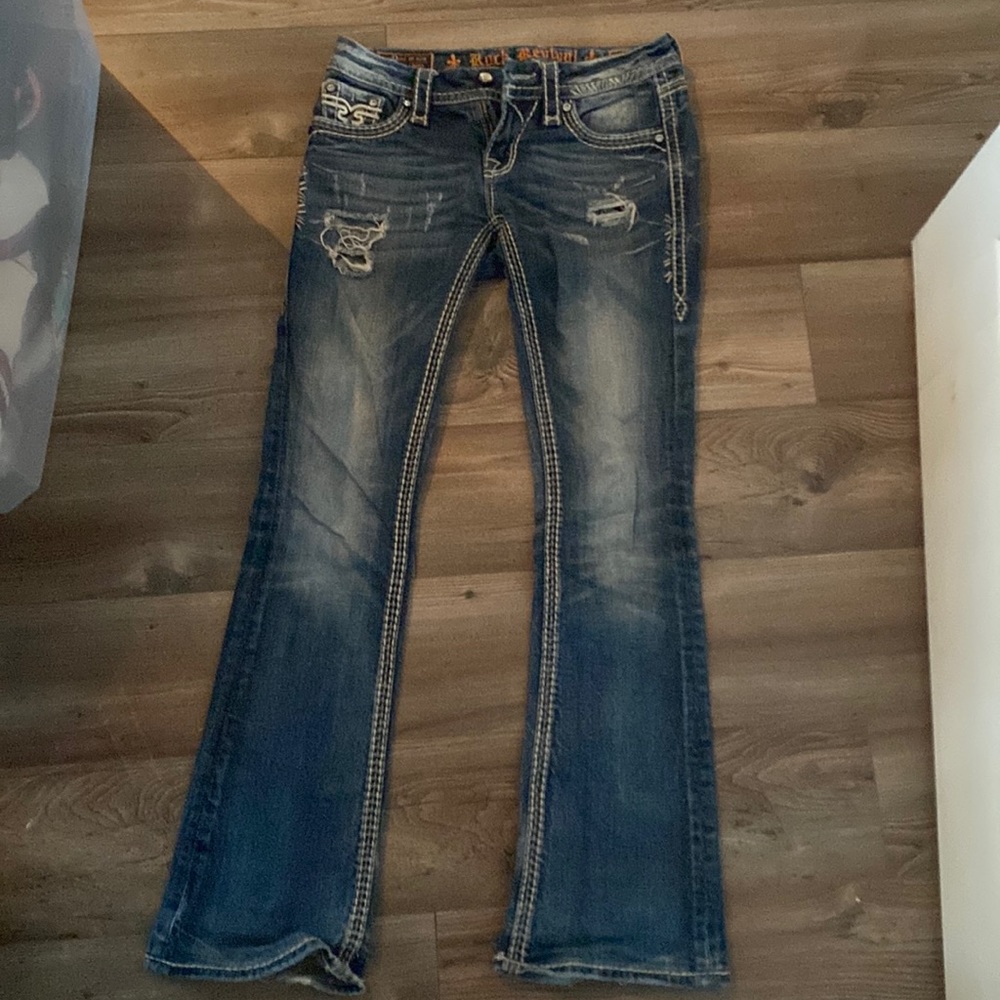 womens rock revival jeans